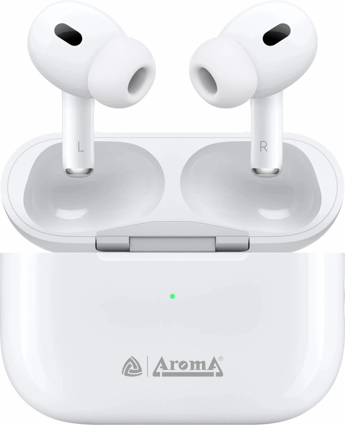 Aroma Aroma NB121 Pods Upto 40 Hours Playtime* Type C Fast Charging Dual Pairing Earbuds Bluetooth(Ivory White, True Wireless) - Flipkart Deal