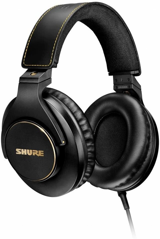 Shure HEADPHONE, PREMIUM STUDIO Wired without Mic(Black, On the Ear)