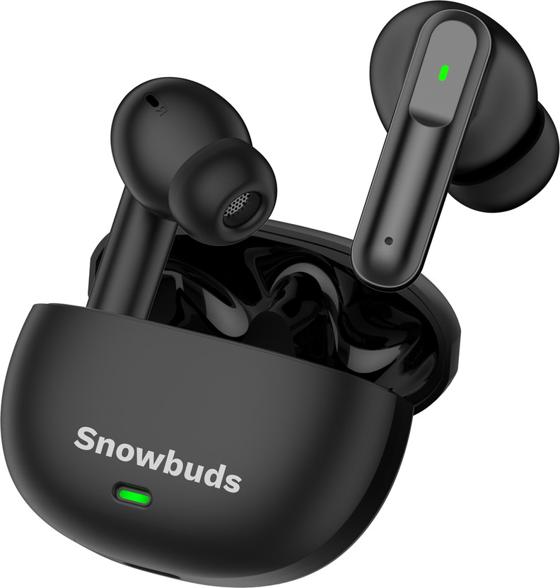 Snowbuds Snowbuds SB151 with Immersio Dolby Audio 3D Soundstage Earbuds Wireless with Deep Bass-9 Bluetooth Gaming(Black, True Wireless) - Flipkart Deal