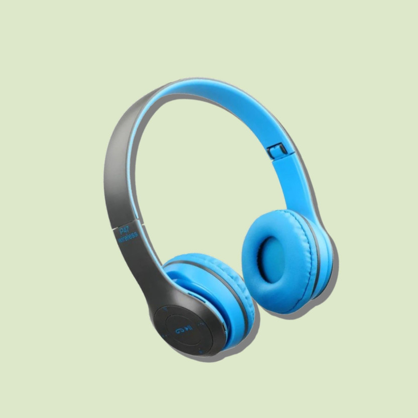 ROXO P47-BlueZ54 Bluetooth(Blue, On the Ear)