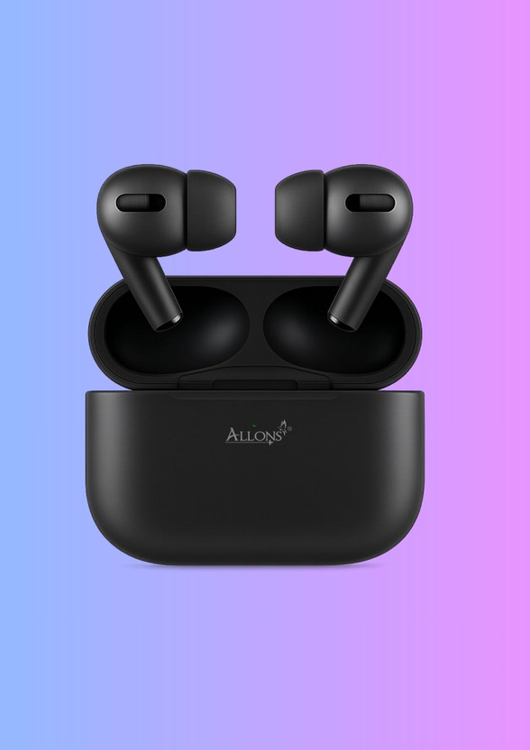 allons allons TWS Bluetooth Earbuds True Wireless Headphone with MagSafe Charging Case A12 Bluetooth(Black, True Wireless) - Flipkart Deal