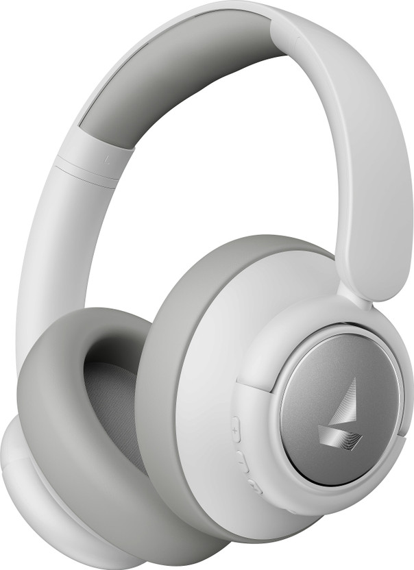 boAt boAt Rockerz Plus 450 40dB Hybrid ANC,Spatial Audio,80H Battery,ENx,(~40ms)BEAST Mode Bluetooth & Wired(White Sabre, On the Ear) - Flipkart Deal
