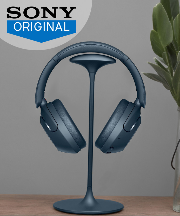 SONY WH-XB910N with 30Hrs Battery Life, Active Noise Cancellation enabled Bluetooth(Blue, On the Ear)