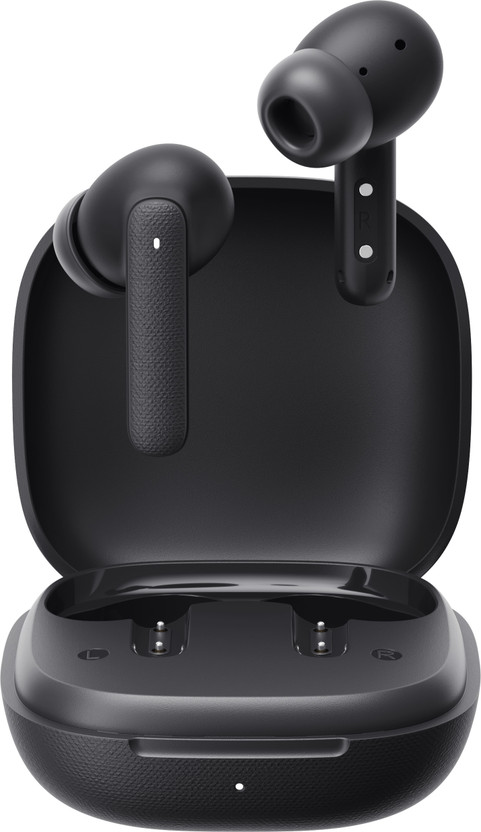 QCY T17 Pro,Global Brand, Fabric Finish, AI Noise Cancel, 9EQ,Smart App,35H Playtime Bluetooth(Grey, True Wireless)