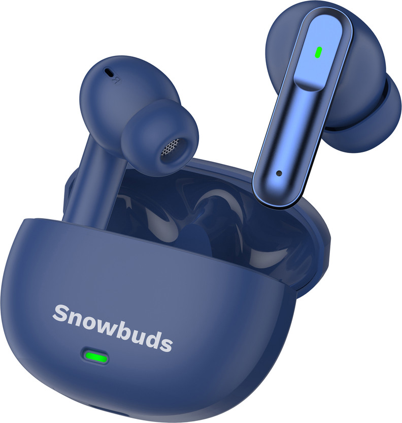 Snowbuds Snowbuds SB151 with Immersio Dolby Audio 3D Soundstage Earbuds Wireless with Deep Bass-9 Bluetooth Gaming(Blue, True Wireless) - Flipkart Deal
