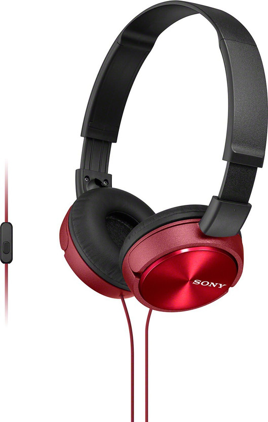 SONY 310AP Wired(Red, On the Ear)