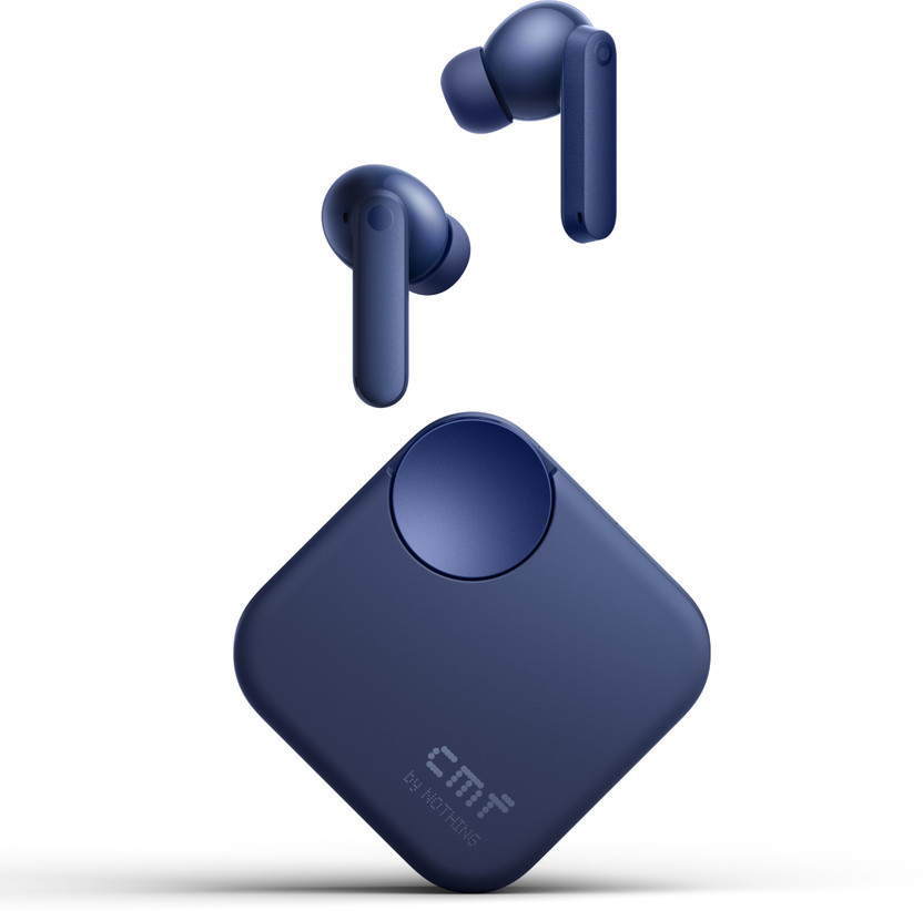 CMF by Nothing Buds 2 Plus with 50dB Hybrid ANC| Hi-Res + LDAC| Spatial Audio| 6HD Mic| 61.5Hrs Bluetooth(Blue, In the Ear)