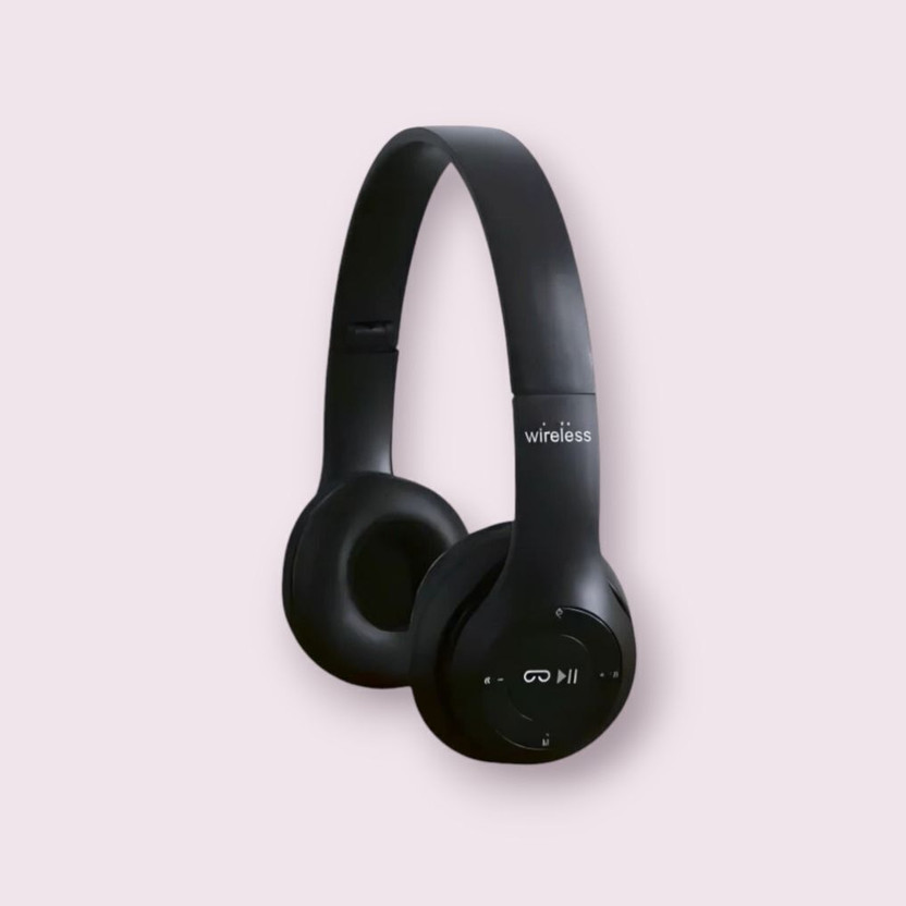 GDS Pro-Level Bluetooth Gaming Headset with Foldable Design and Mic_VE Bluetooth & Wired(Black, On the Ear)
