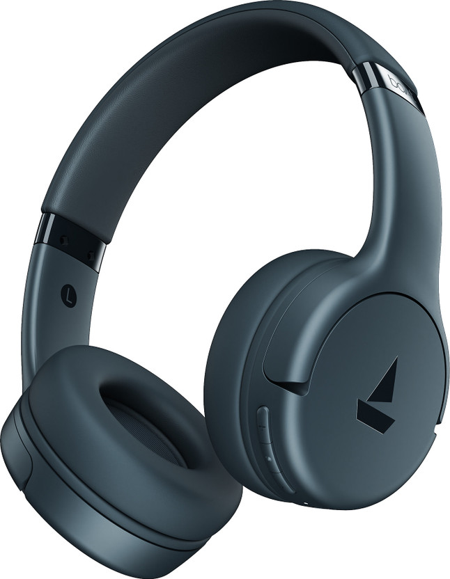 boAt boAt Rockerz 411,40H Battery, 40ms Latency, Stream Ad Free Music via App, BT v5.4 Bluetooth(Bold Blue, On the Ear) - Flipkart Deal