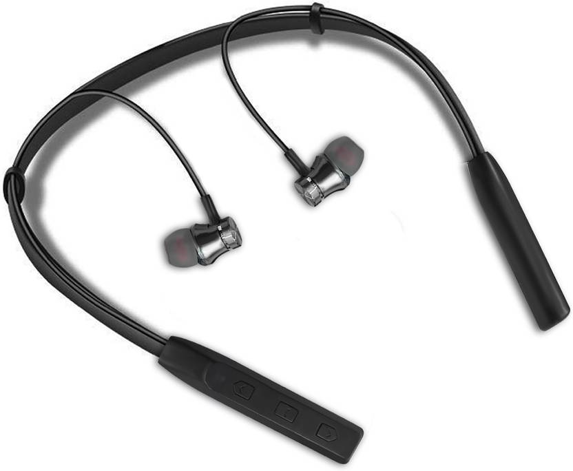 AMUSING Long hours playtime Bluetooth Neckband with on/off, volume up ...