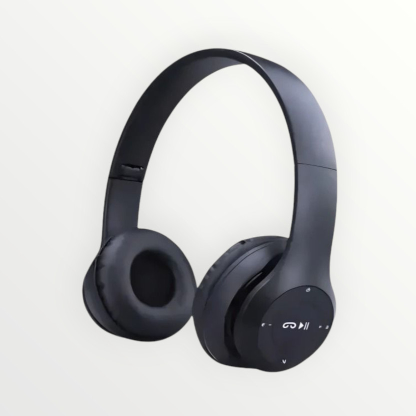TWS Collapsible Bluetooth Extreme Bass Studio Sound_3R Bluetooth & Wired(Black, On the Ear)