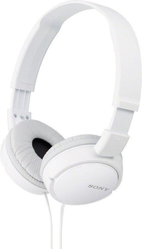 SONY ZX110A Wired without Mic(White, On the Ear)