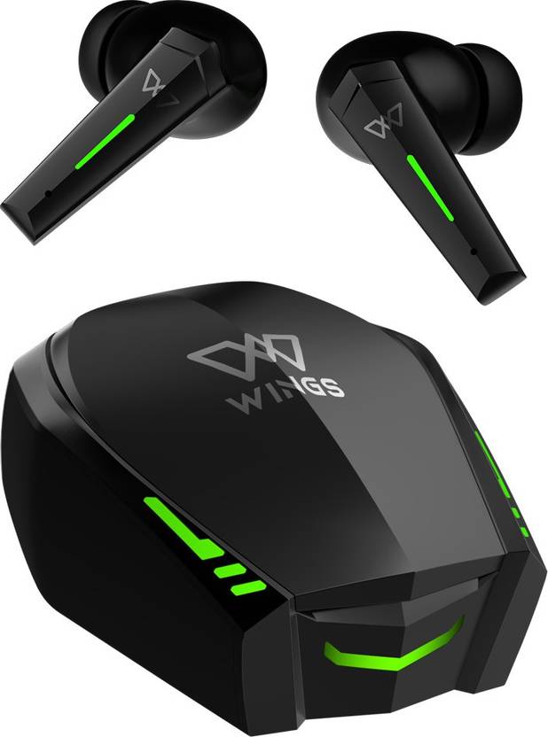 Wings Phantom 800 Low Latency Earbuds with Game mode, 50 hrs Playtime