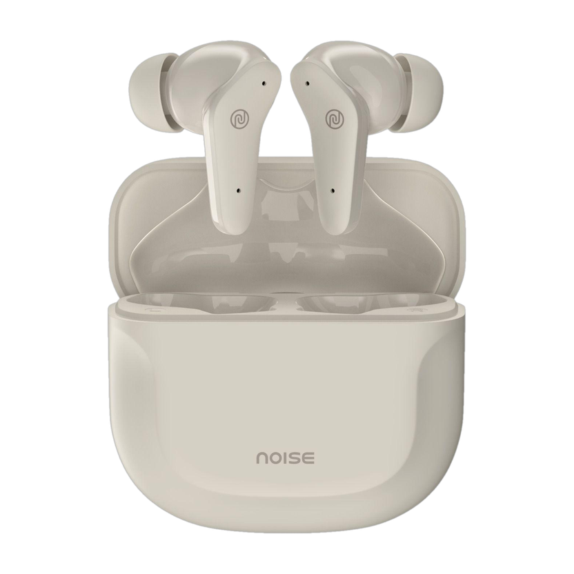 Noise Buds VS102 Pro with ANC (25dB), 70 Hours Playtime, and ENC with Quad Mic Bluetooth(Calm Beige, True Wireless)