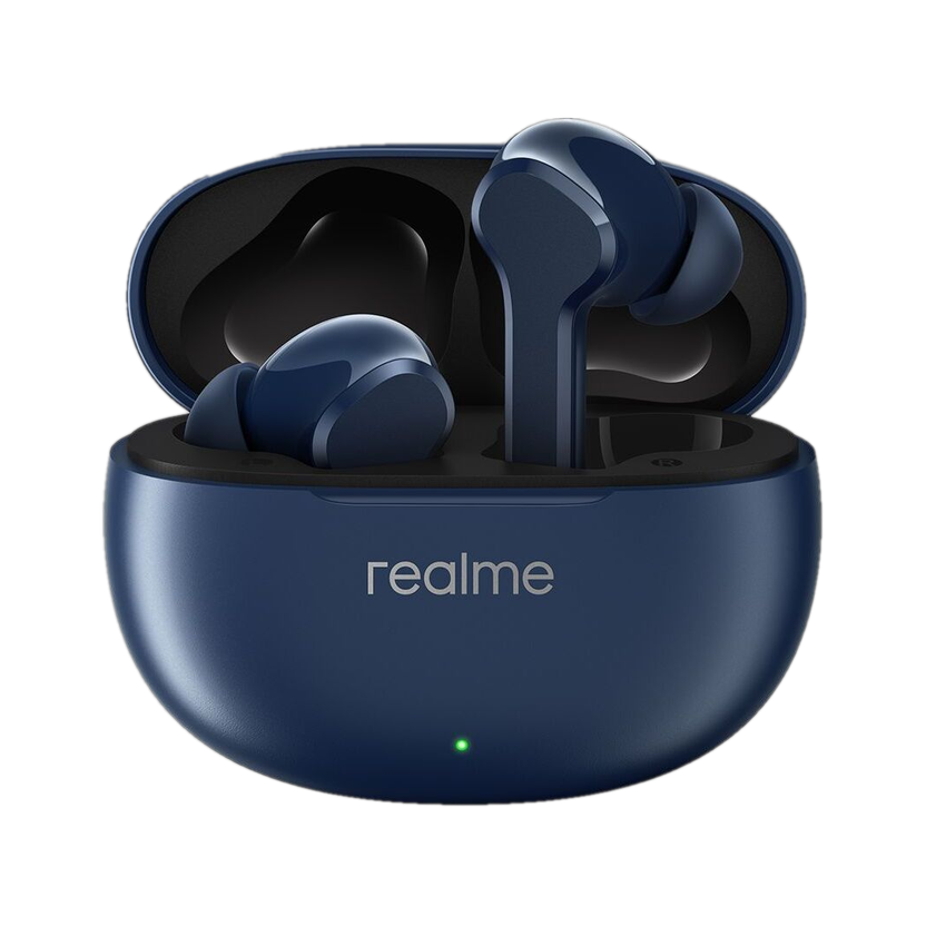 realme Buds T110 (RMA2306) with AI ENC for calls, 38 hours of Playback and Deep Bass Bluetooth(Jazz Blue, True Wireless)
