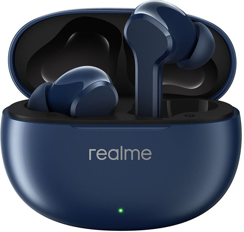 realme Buds T110 (RMA2306) with AI ENC for calls, 38 hours of Playback and Deep Bass Bluetooth(Jazz Blue, True Wireless)