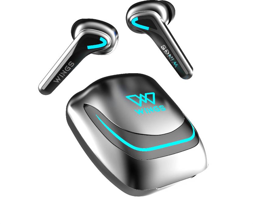 Wings Phantom 760 Wireless Earphones with Low Latency, Bullet ChargeTM