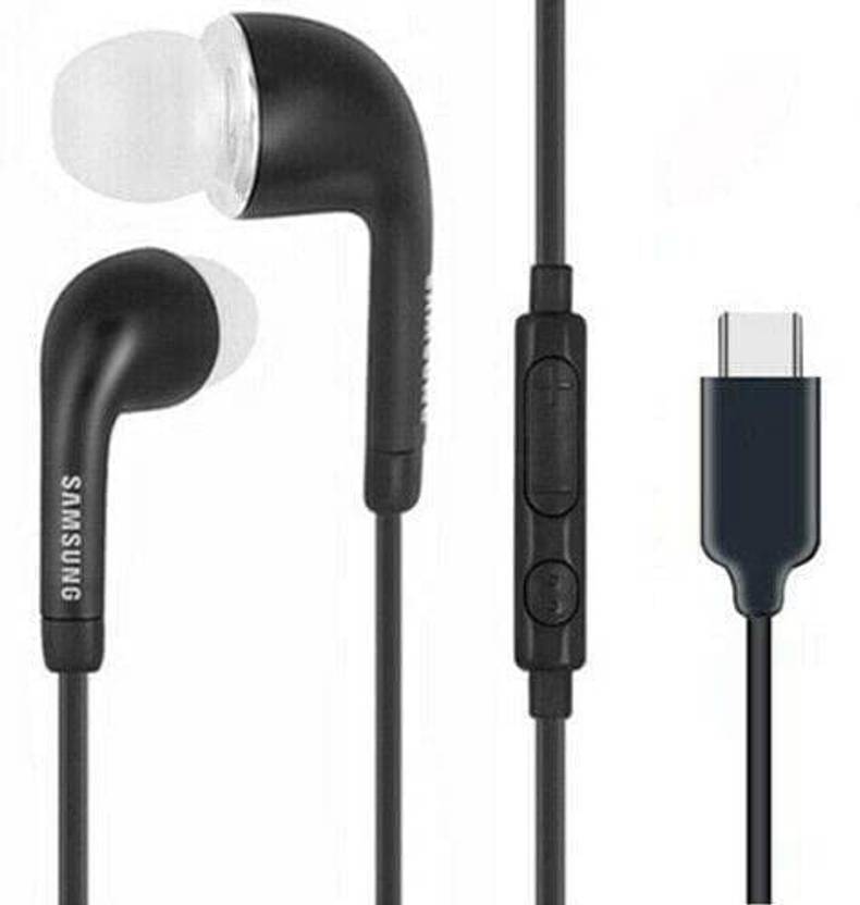 SAMSUNG Original IC050 TypeC Earphone Black Wired Headset Price in