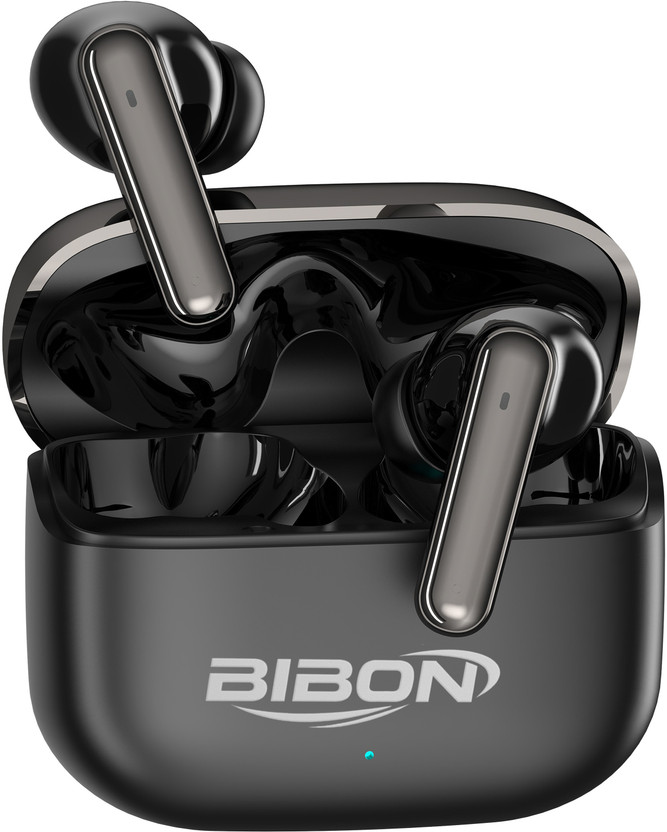 BiBon SuperPods Immersio Dolby Audio, 3D Soundstage, Wireless Earbuds with Deep Bass-5 Bluetooth(Black, True Wireless)