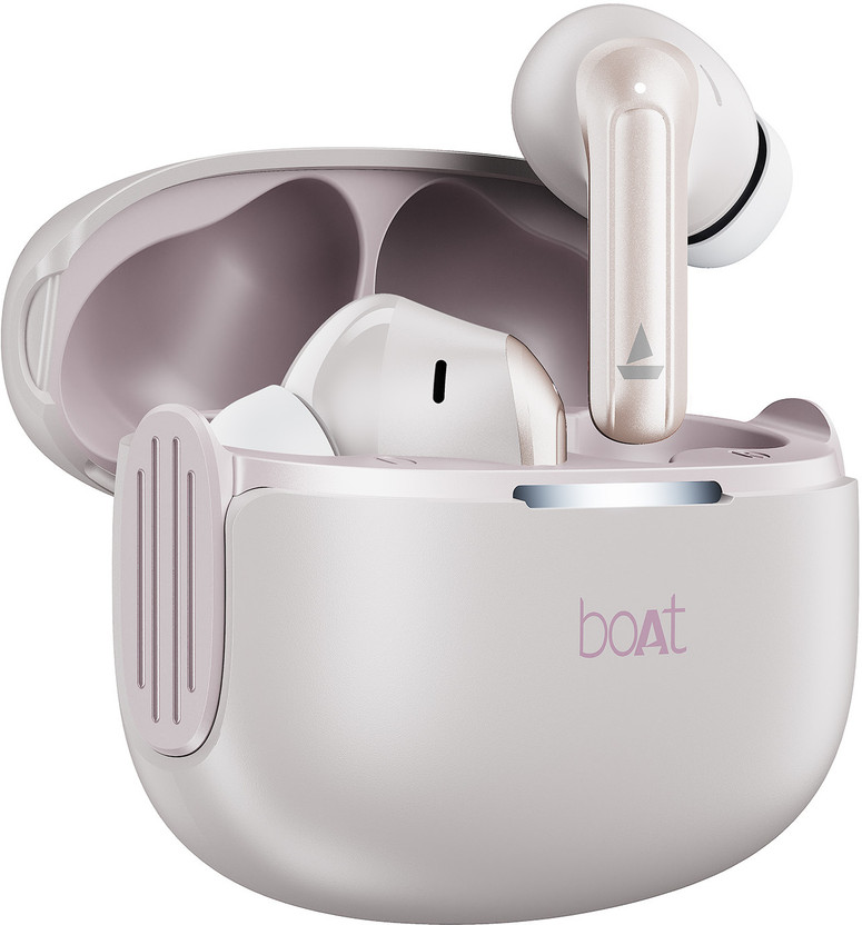 boAt Airdopes 219, 40H Battery, Free Music Streaming & Best in Segment for Calling Bluetooth(Ivory Mist, True Wireless)