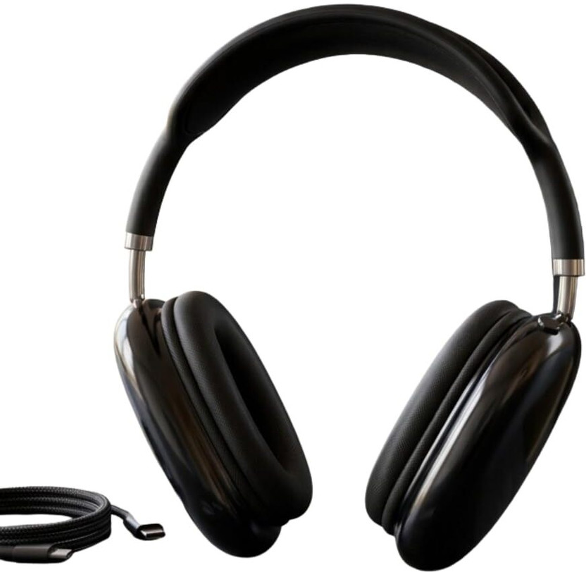 Atozco Wireless Bluetooth Headphones with Deep Bass & Built-in Mic for Travel Bluetooth(Black, On the Ear)