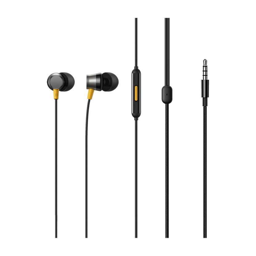 realme Buds 3 wired Wired(Black, In the Ear)