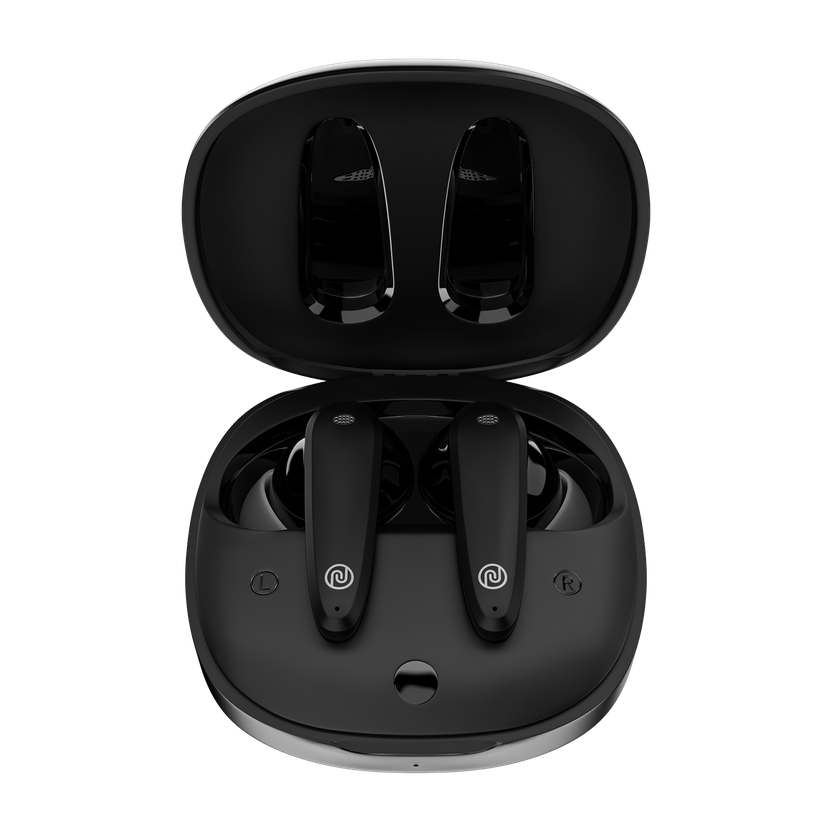 Noise Buds VS404 with 50 Hours Playtime, ENC with Quad Mic, 3 EQ modes Bluetooth Headset Jet Black, True Wireless