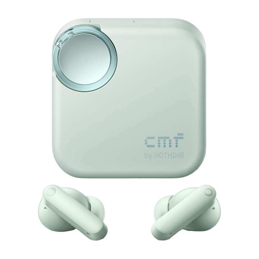 CMF by Nothing Buds 2 48 dB Hybrid ANC, Ultra Bass Technology 2.0, 55 Hrs playtime Bluetooth(Light Green, In the Ear)