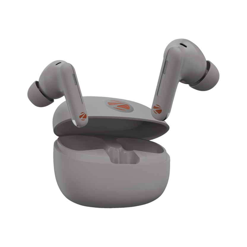 ZEBRONICS Zeb-Monk Pro (Grey) Bluetooth(Grey, True Wireless)
