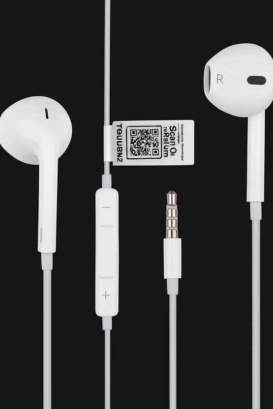 Tag8 Tag8 Wired Earphones Pack of 2 with QR Based Technology in White for Seamless Audio Wired(White, In the Ear) - Flipkart Deal