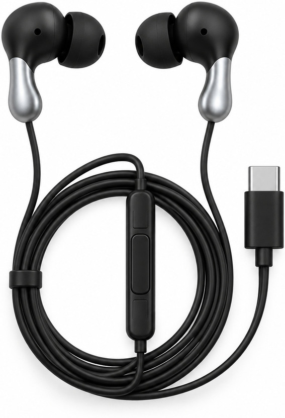 uddo uddo OG2C Pro Type C Earphones Wired(Black, In the Ear) - Flipkart Deal
