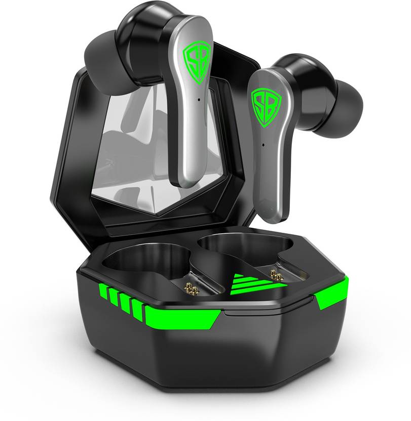 SpinBot BattleBudz GX10 Gaming TWS Earbuds with 50ms Low Latency & 30