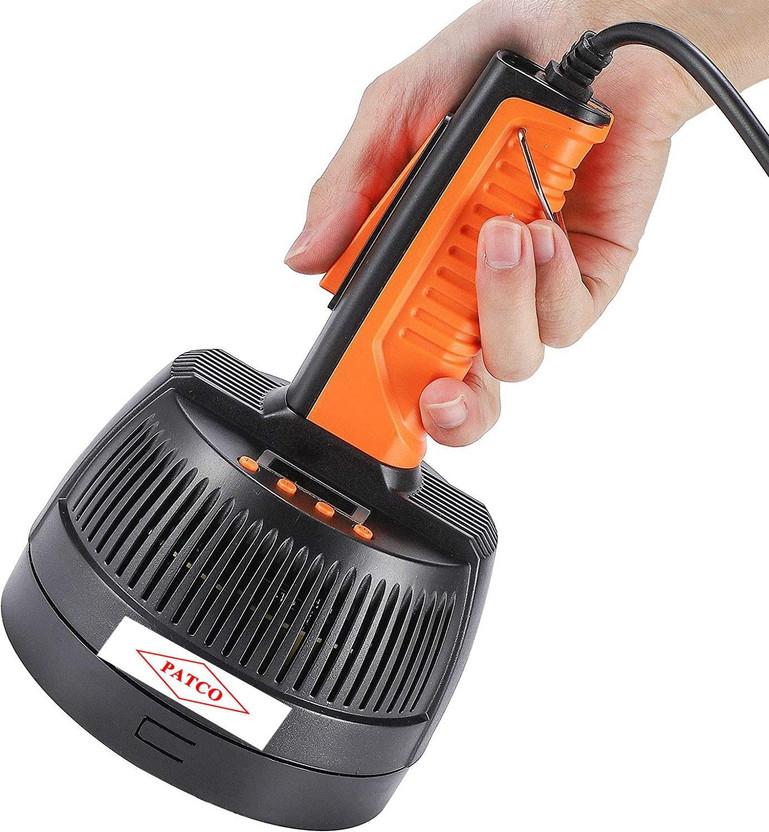 PATCO Hand Held Induction Wad Sealing Machine For Plastic Bottle Container Pet Jar hdpe bottle and glass jar Sealing/Aluminum Foil Cup Sealing Hand Held Heat Sealer(130 mm)