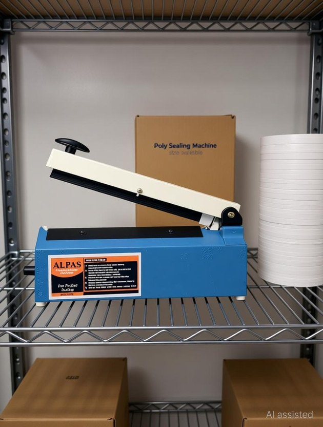 Alpas 12 Inch Poly Sealing Machine for Plastic, Pouch & Food Bag, Ideal All Packaging Hand Held Heat Sealer(305 mm)