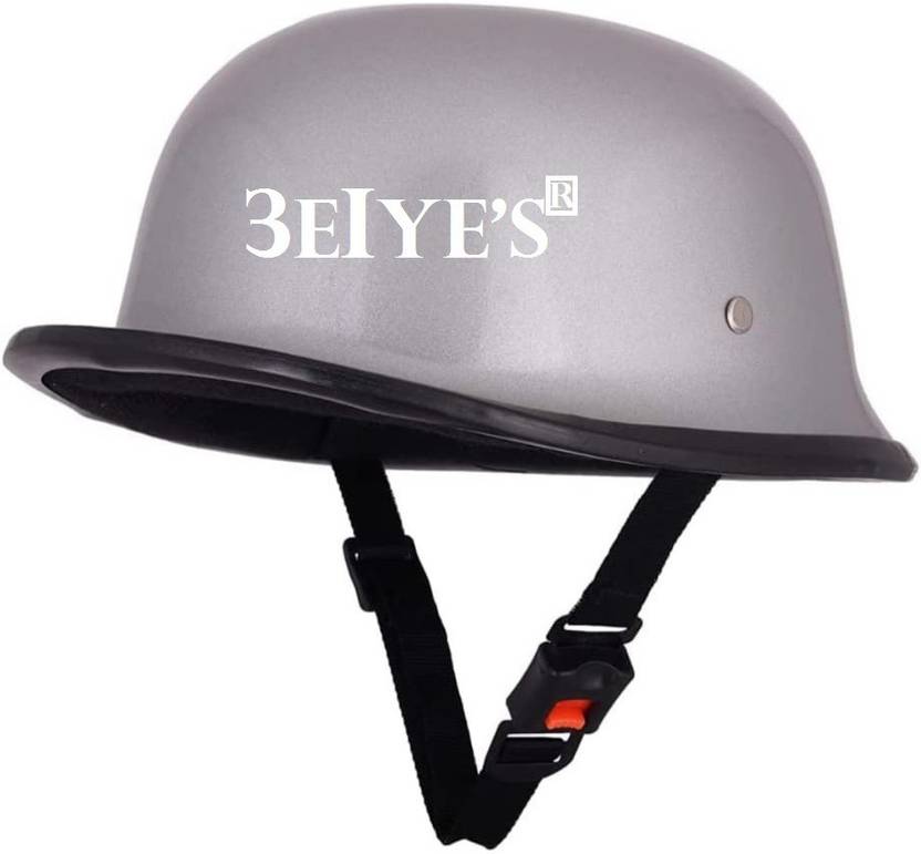 3eiye`s Novelty New German Style (Silver) Motorbike Helmet Buy 3eiye