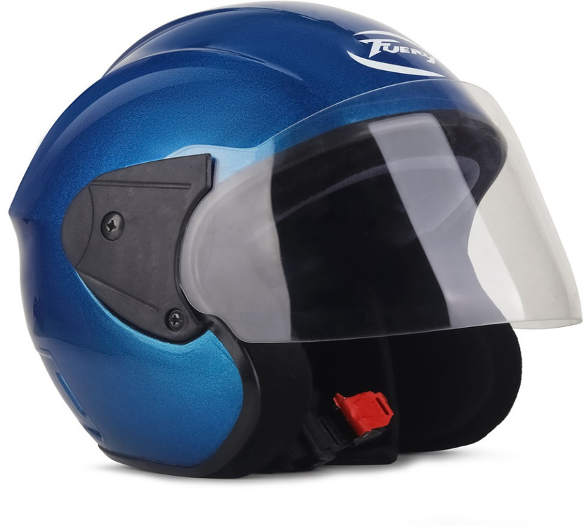 fuery Half Face Small Size Helmet for Women J112 Motorbike Helmet(Multicolor)