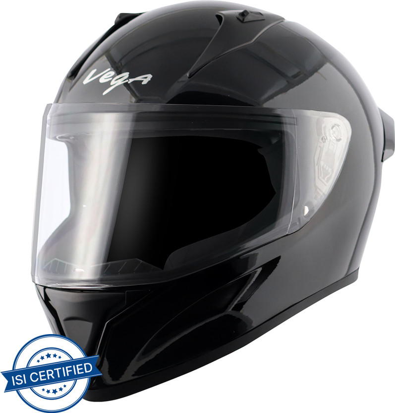VEGA Bolt Motorbike Helmet(Black)