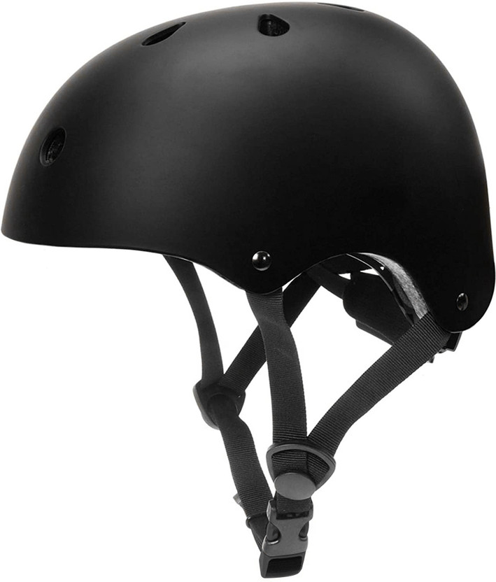 PROBEROS ® Adjustable Shell Safety Helmet Protective Suitable for Youth/Adult Cycling Helmet(Black)