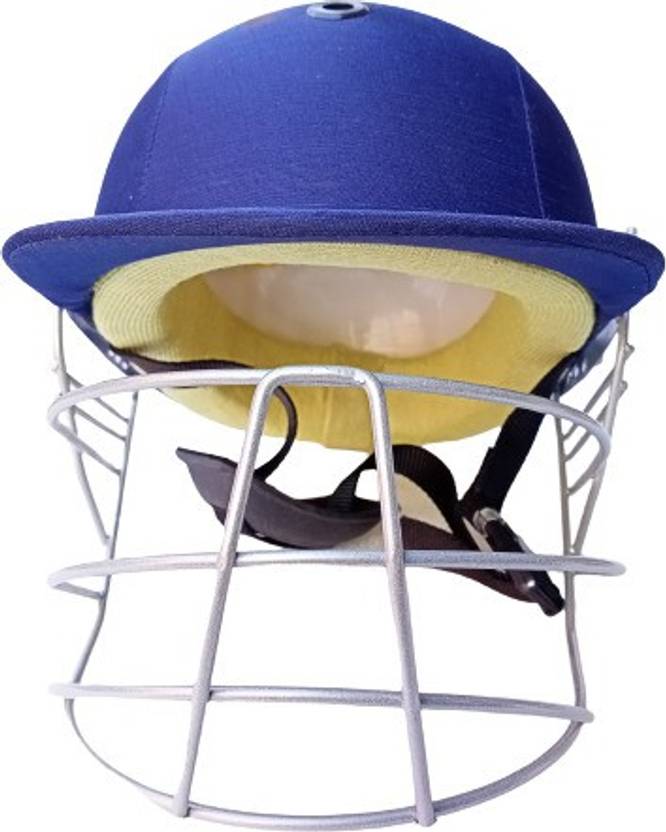 wsfsports New Cricket Batting Helmet Head Guard for Men/Boys (Yellow