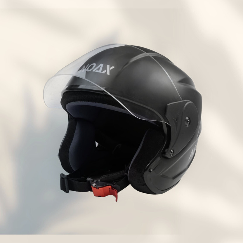 NOAX ISI MARKED KING OF HELMET UNISEX RIDDING HELMET TOP SELLING(DD-106 Motorbike Helmet(Black)