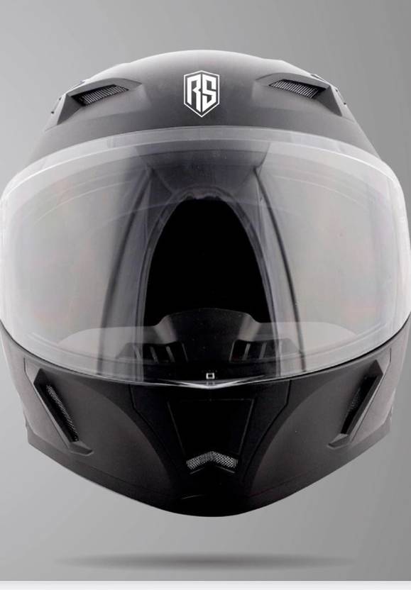 Steelbird SBA21 RAPTOR RS Full Face Motorbike helmet (Black With Clear