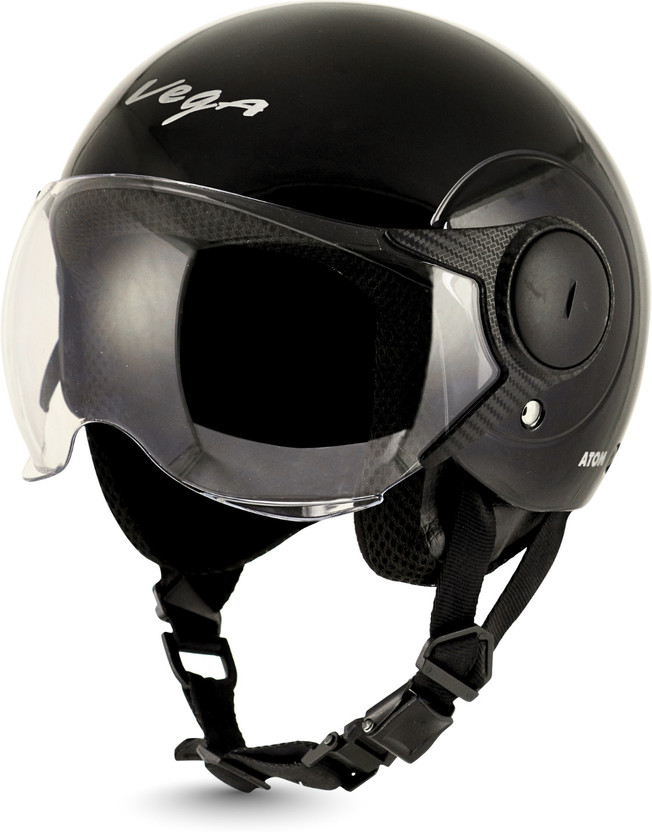 VEGA Atom Motorbike Helmet(Black)
