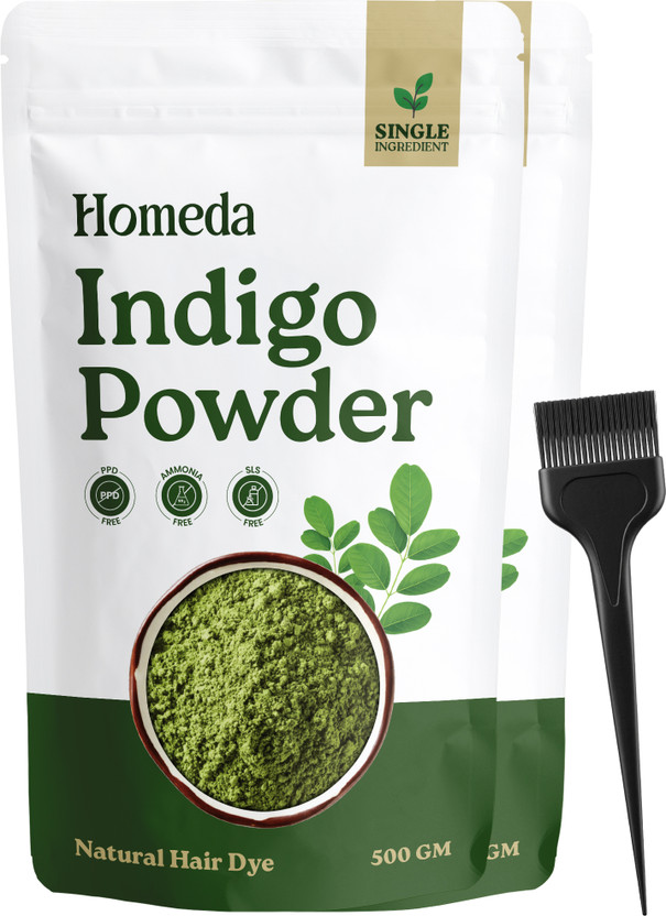 Shudh Online Indigo Powder for Black Hair/Brown Hair, Neel Patti, Avuri Leaf, Neela Amari, Neelayamari, Neli Aku(1000 g)