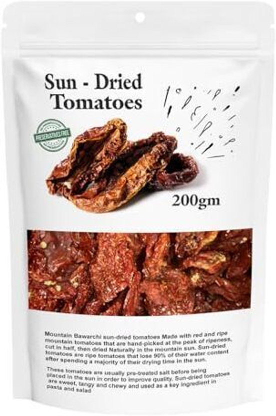 Mountain Bawarchi Sun dried Tomatoes | No Added Preservatives(200 g)