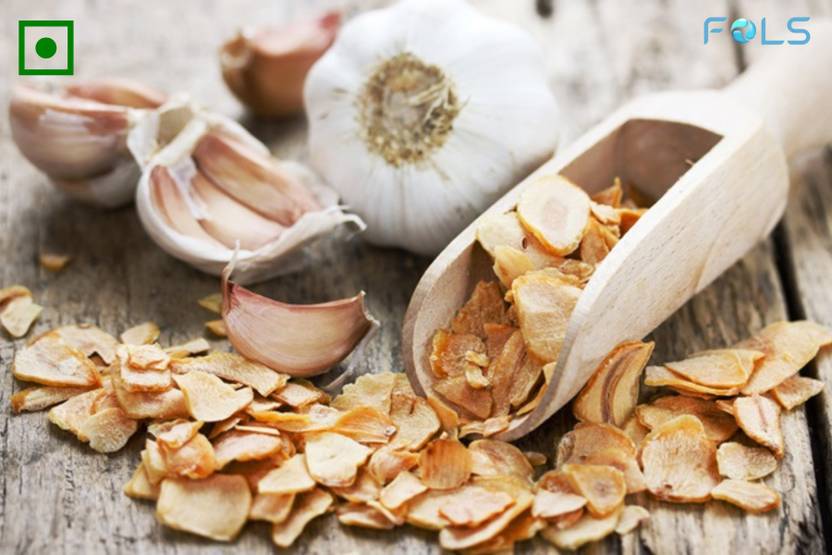 FOLS ORGANIC GARLIC FLAKES DRIED LEHSUN 150 GM Price in India Buy