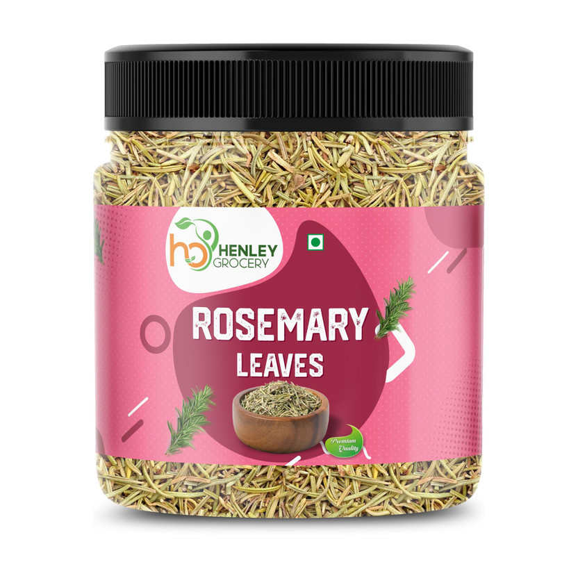 HENLEY Rosemary Dried Leaves - For Hair Growth | Skin ( Jar Pack )(100 g)
