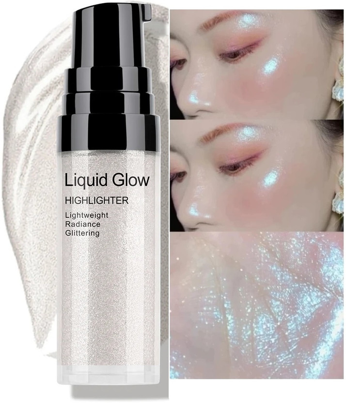 MYEONG Makeup Korean Illuminator HD Silver Highlighter(Pearl Silver)