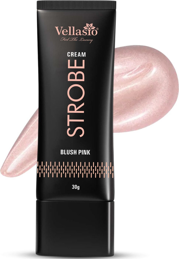 vellasio Strobe Cream for Face Radiance - Multipurpose Cream for Dewy Glazed Instant Glow Highlighter(30 g, PINK)