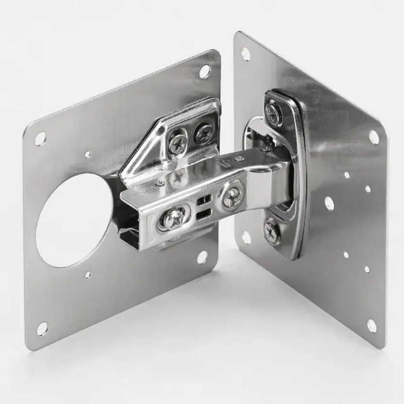 Aplus Aplus Hardware HR45-10x10 Self Closing Hinge(Silver Pack of 10) - Flipkart Deal