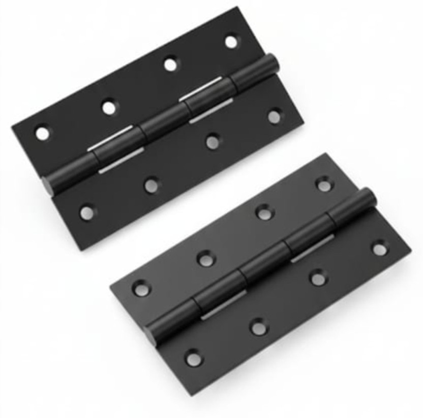 Shree Shree lite Stainless Steel black Door Hinges 5 inch x 12 Gauge / 2.5 mm Thickness for door Butt/Mortise Hinge(Black Pack of 2) - Flipkart Deal